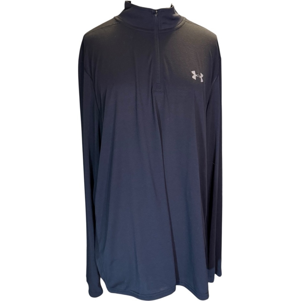 Under Armour Dark Blue Quarter-Zip Top
